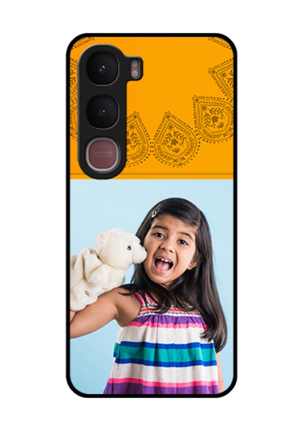 Vivo Y31 5G Custom Glass Phone Case - Photo Wedding Design
