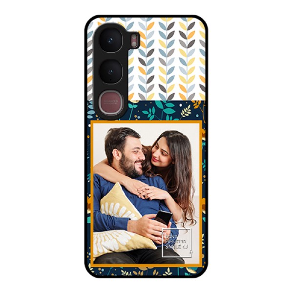 Vivo Y31 5G Custom Glass Phone Case - Pattern Design