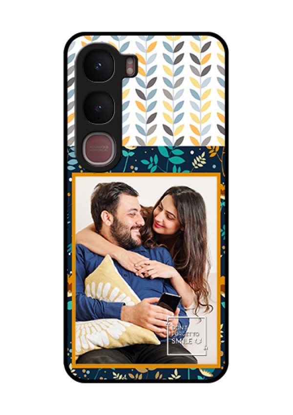 Vivo Y31 5G Custom Glass Phone Case - Pattern Design