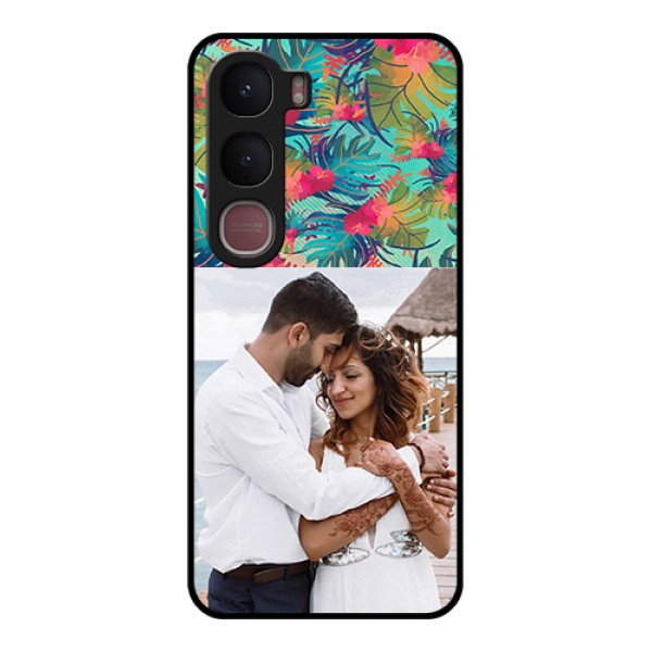 Vivo Y31 5G Custom Glass Phone Case - Watercolor Floral Design Vivo Y31 5G Custom Glass Phone Case - Watercolor Floral Design