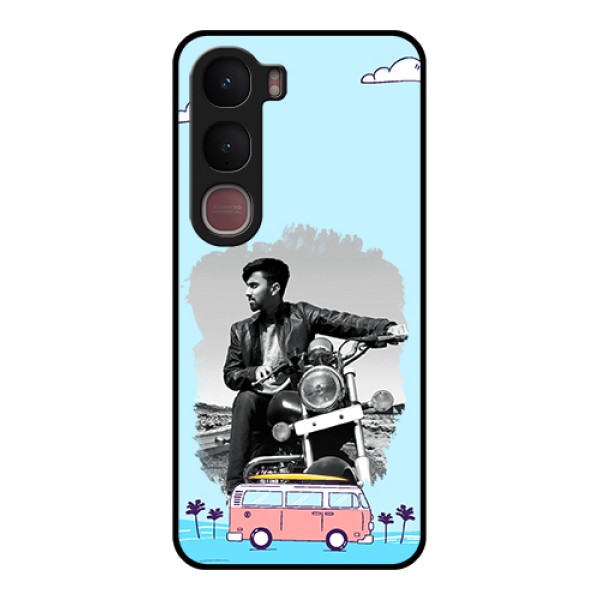 Vivo Y31 5G Custom Glass Phone Case - Travel & Adventure Design Vivo Y31 5G Custom Glass Phone Case - Travel & Adventure Design