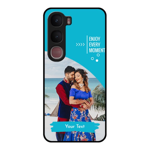 Vivo Y31 5G Custom Glass Phone Case - Happy Moment Design