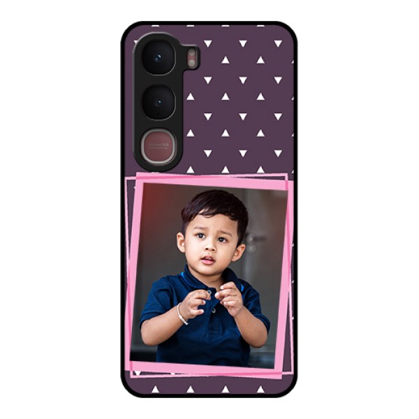 Vivo Y31 5G Custom Glass Phone Case - Triangle Pattern Dotted Design Vivo Y31 5G Custom Glass Phone Case - Triangle Pattern Dotted Design
