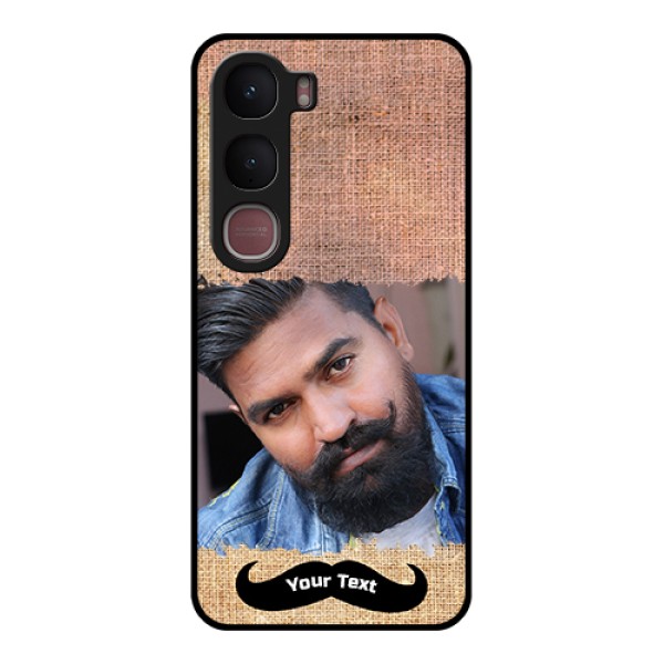 Vivo Y31 5G Custom Glass Phone Case - With Texture Design