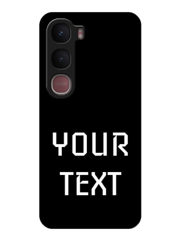 Custom Vivo Y31 5G Custom Glass Phone Case - Your Name Design