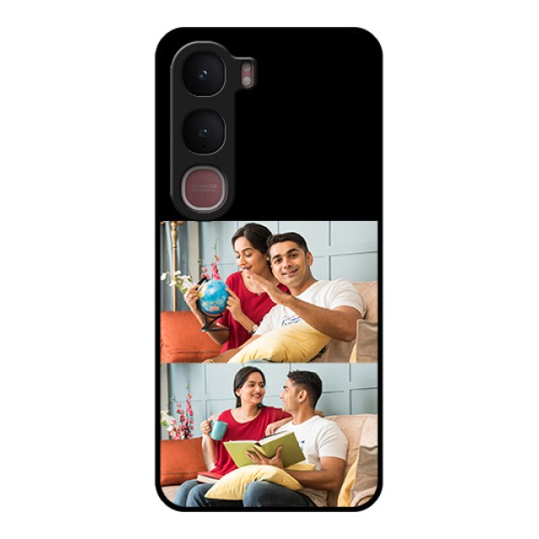 Vivo Y31 5G Custom Glass Phone Case - 2 Images Design