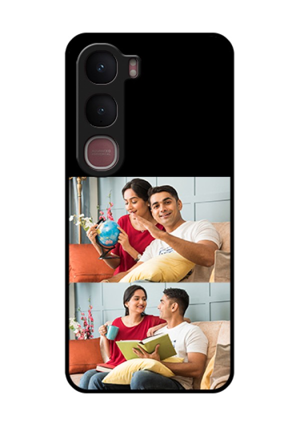 Vivo Y31 5G Custom Glass Phone Case - 2 Images Design