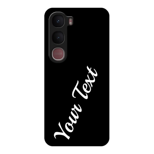 Vivo Y31 5G Custom Glass Phone Case - With Your Name Design
