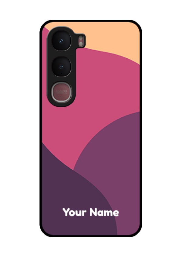 Vivo Y31 5G Custom Glass Phone Case - Mixed Multi - Colour Abstract Art Design
