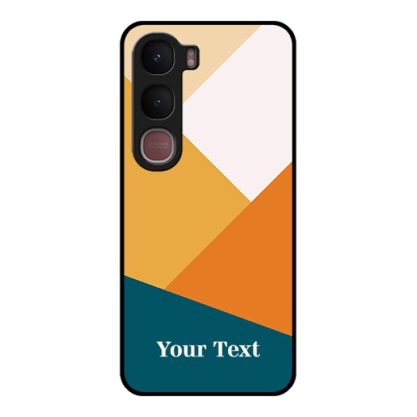 Vivo Y31 5G Custom Glass Phone Case - Stacked Multi - Colour Design Vivo Y31 5G Custom Glass Phone Case - Stacked Multi - Colour Design