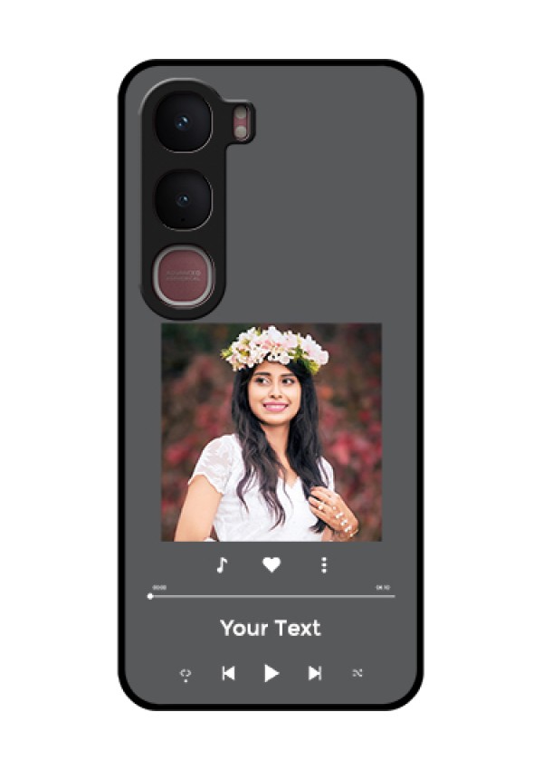 Vivo Y31 5G Custom Glass Phone Case - Play The Music Design