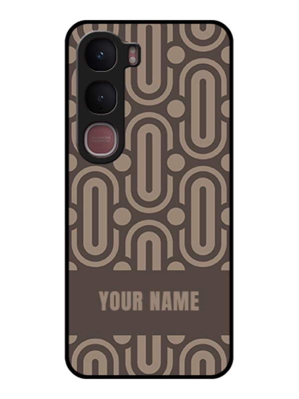 Custom Vivo Y31 5G Custom Glass Phone Case - Captivating Zero Pattern Design