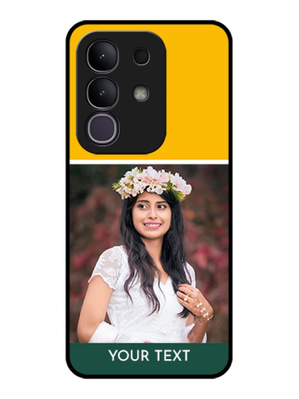 Custom Vivo Y31 Pro 5G Custom Glass Phone Case - Love You Design