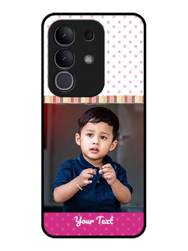 Custom Vivo Y31 Pro 5G Custom Glass Phone Case - Cute Girls Cover Design