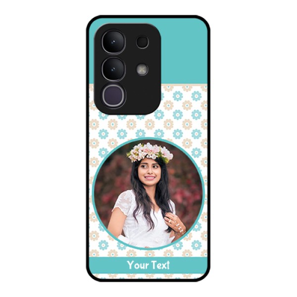 Vivo Y31 Pro 5G Custom Glass Phone Case - Beautiful Flowers Design