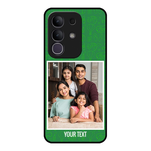 Vivo Y31 Pro 5G Custom Glass Phone Case - Picture Upload Design