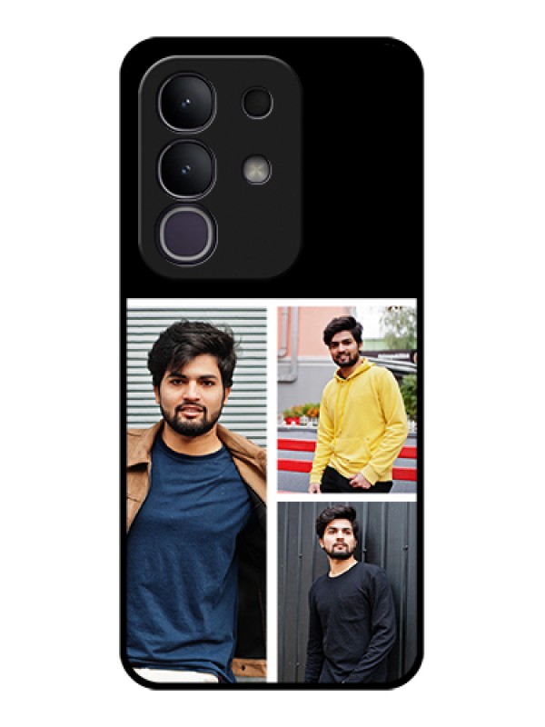 Custom Vivo Y31 Pro 5G Custom Glass Phone Case - Upload Multiple Picture Design