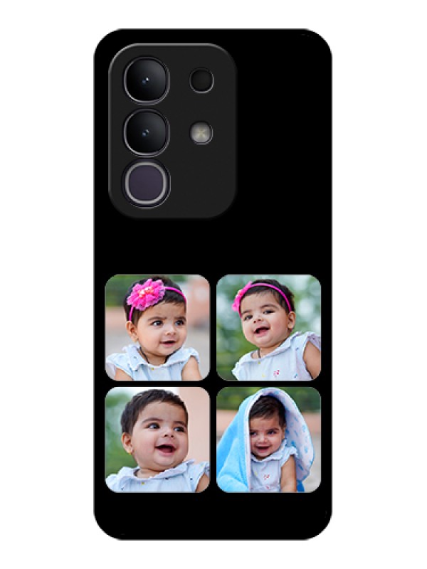 Custom Vivo Y31 Pro 5G Custom Glass Phone Case - Multiple Pictures Design