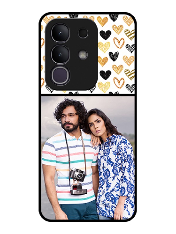 Custom Vivo Y31 Pro 5G Custom Glass Phone Case - Love Symbol Design