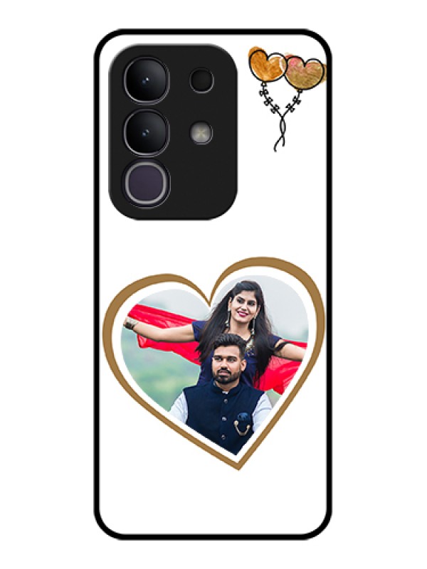 Custom Vivo Y31 Pro 5G Custom Glass Phone Case - You & Me Design