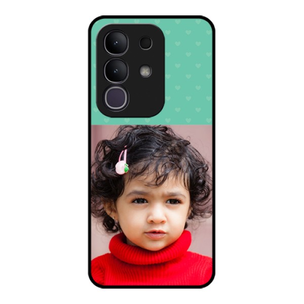 Vivo Y31 Pro 5G Custom Glass Phone Case - Lovers Picture Design Vivo Y31 Pro 5G Custom Glass Phone Case - Lovers Picture Design