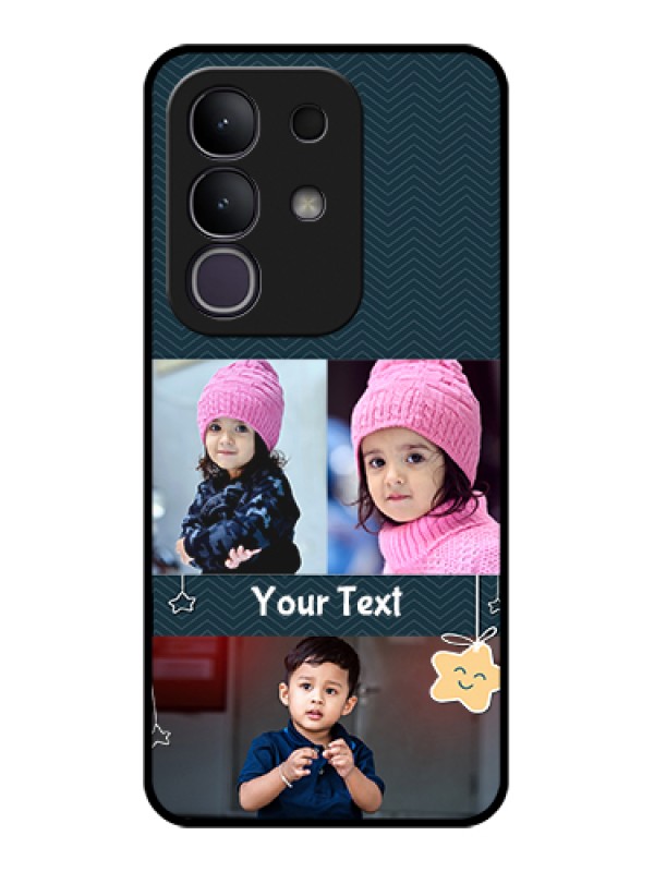 Custom Vivo Y31 Pro 5G Custom Glass Phone Case - Hanging Stars Design