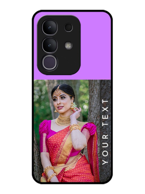 Custom Vivo Y31 Pro 5G Custom Glass Phone Case - Birthday Icons Design