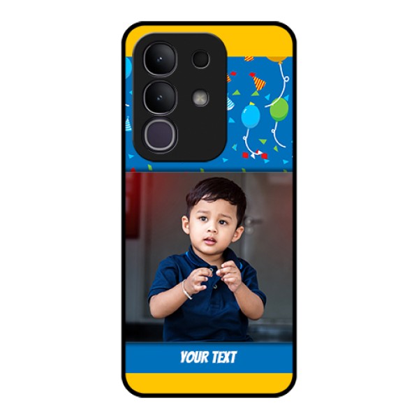Vivo Y31 Pro 5G Custom Glass Phone Case - Birthday Wishes Design