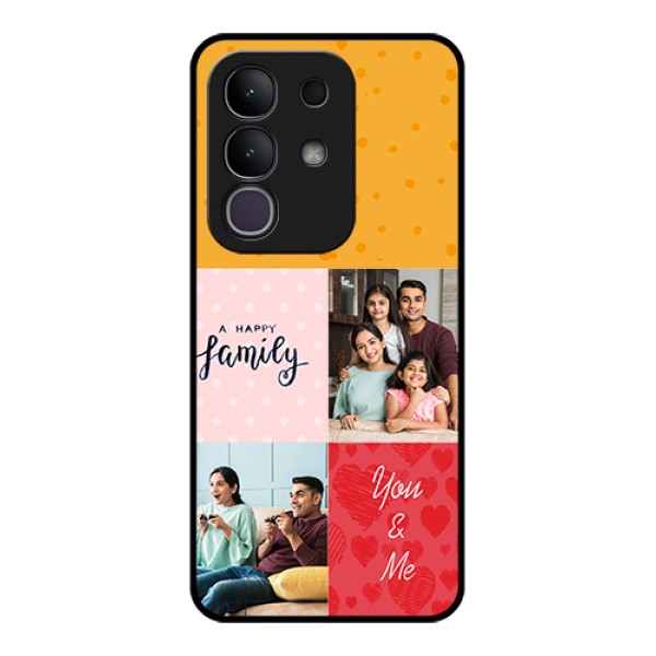 Vivo Y31 Pro 5G Custom Glass Phone Case - Images With Quotes Design