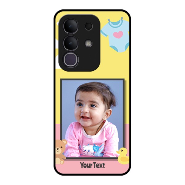 Vivo Y31 Pro 5G Custom Glass Phone Case - Kids 2 Color Design