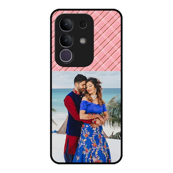 Vivo Y31 Pro 5G Custom Glass Phone Case - Together Forever Design
