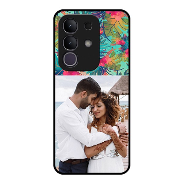 Vivo Y31 Pro 5G Custom Glass Phone Case - Watercolor Floral Design Vivo Y31 Pro 5G Custom Glass Phone Case - Watercolor Floral Design