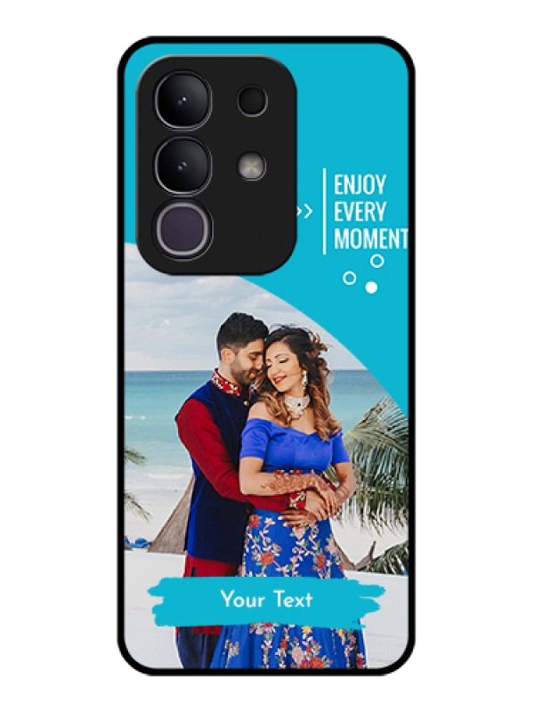 Custom Vivo Y31 Pro 5G Custom Glass Phone Case - Happy Moment Design