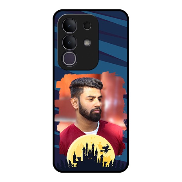 Vivo Y31 Pro 5G Custom Glass Phone Case - Halloween Witch Design