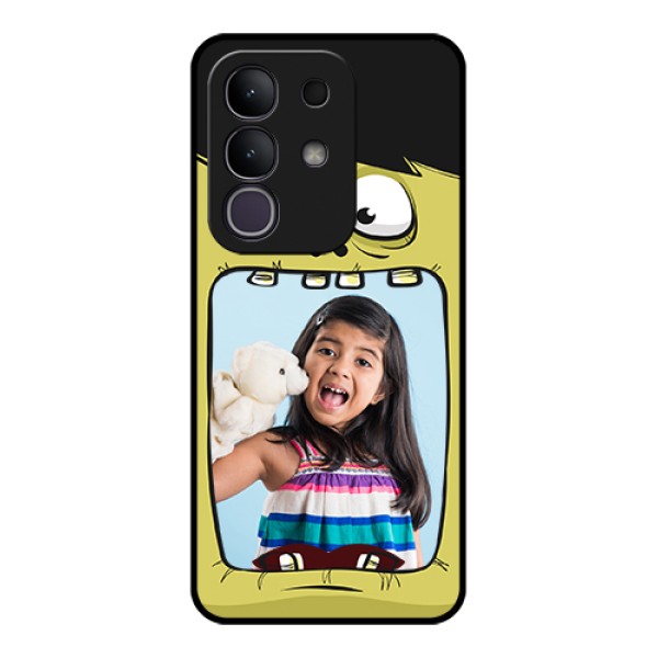 Vivo Y31 Pro 5G Custom Glass Phone Case - Cartoon Monster Back Case Design Vivo Y31 Pro 5G Custom Glass Phone Case - Cartoon Monster Back Case Design