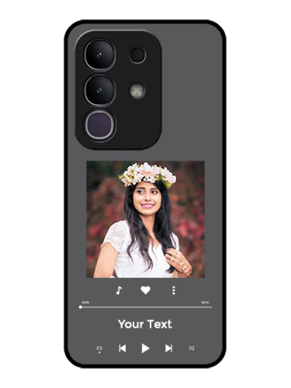 Custom Vivo Y31 Pro 5G Custom Glass Phone Case - Play The Music Design