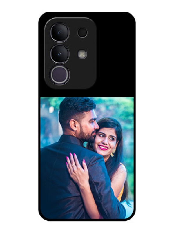 Custom Vivo Y31 Pro 5G Custom Glass Phone Case - Upload Full Picture With Custom Color Design