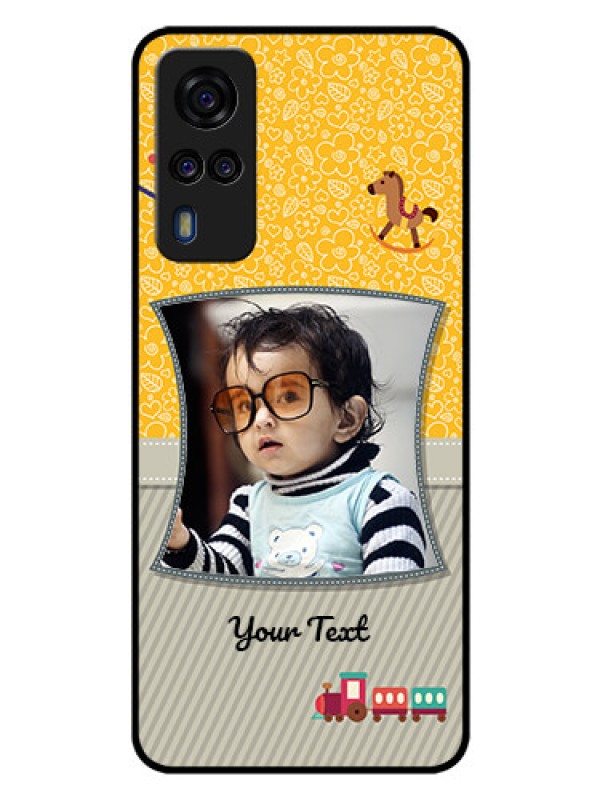Custom Vivo Y31 Personalized Glass Phone Case  - Baby Picture Upload Design
