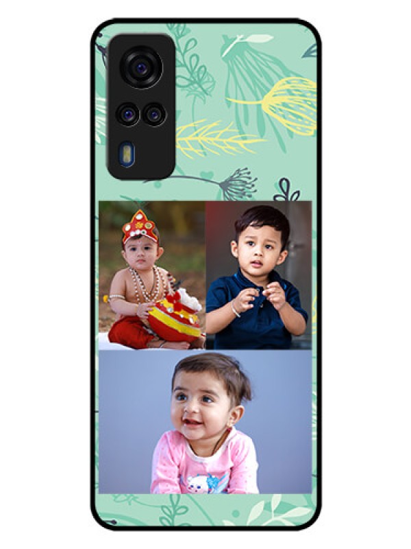 Custom Vivo Y31 Photo Printing on Glass Case  - Forever Family Design 