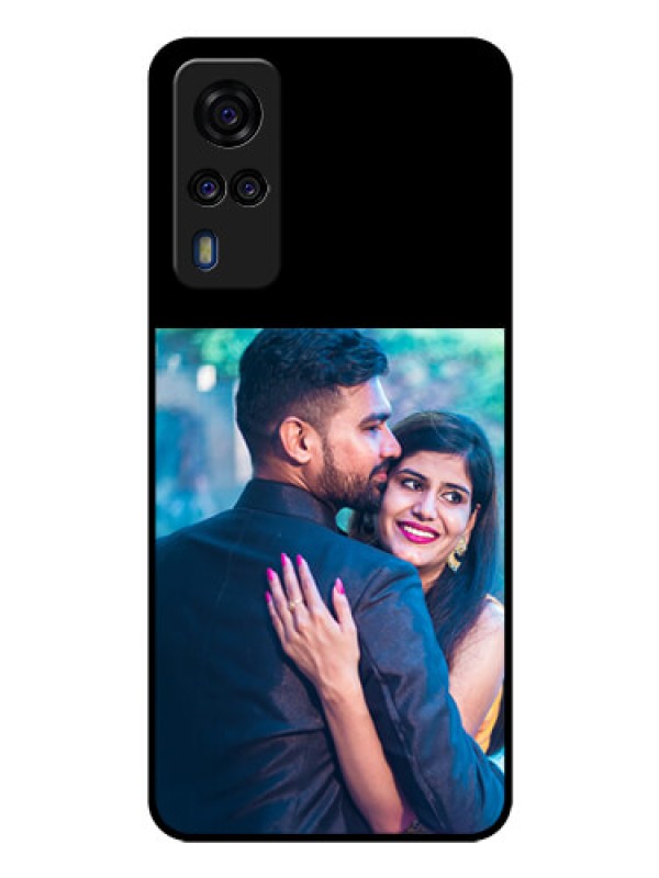 Custom Vivo Y31 Custom Glass Phone Case - Upload Full Picture With Custom Color Design