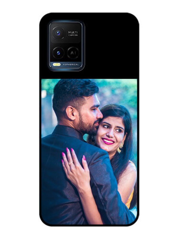 Custom Vivo Y33T Custom Glass Phone Case - Upload Full Picture With Custom Color Design