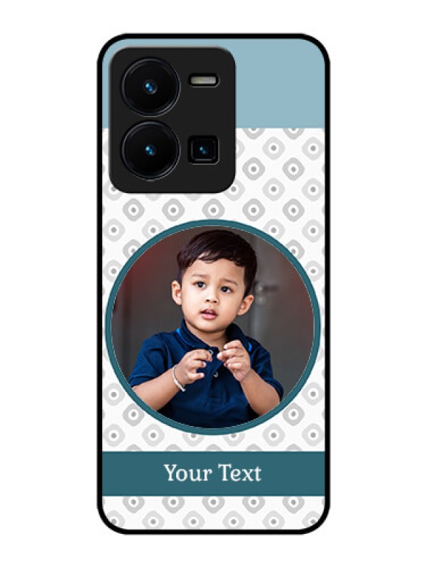 Custom Vivo Y35 Personalized Glass Phone Case - Premium Cover Design