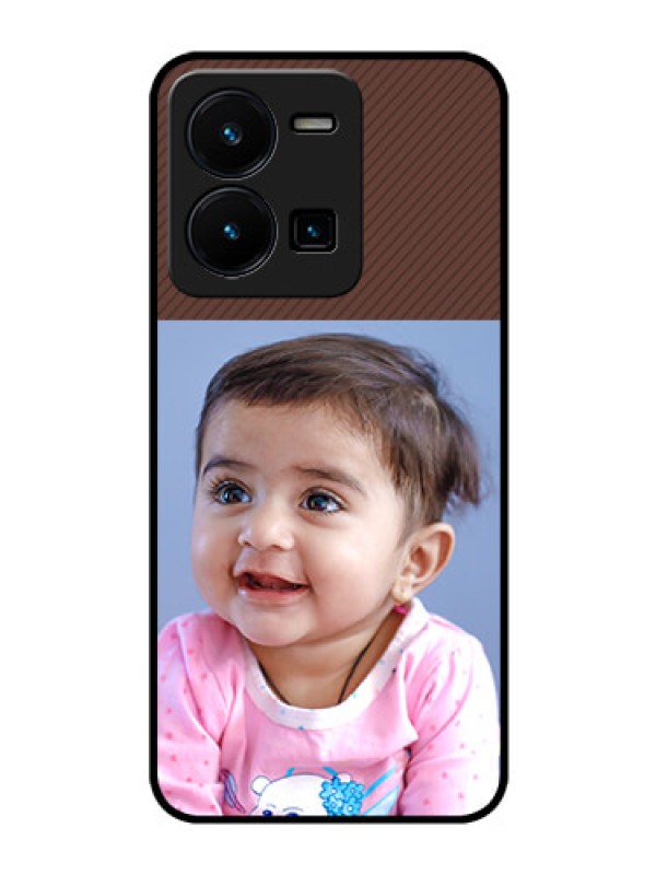 Custom Vivo Y35 Custom Glass Mobile Case - Elegant Case Design