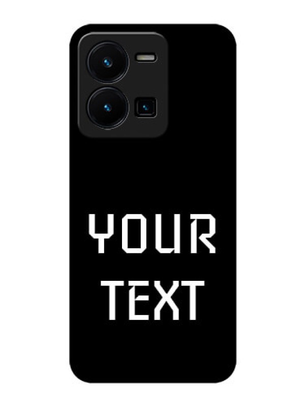 Custom Vivo Y35 Your Name on Glass Phone Case
