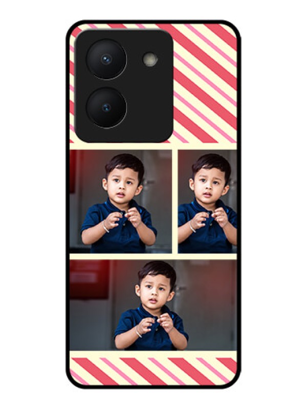 Custom Vivo Y36 Personalized Glass Phone Case - Picture Upload Mobile Case Design