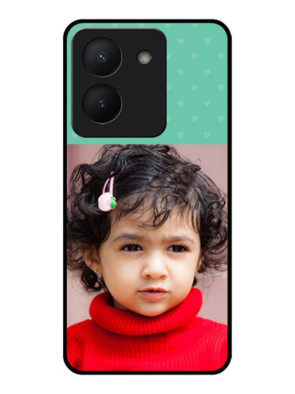 Custom Vivo Y36 Custom Glass Phone Case - Lovers Picture Design