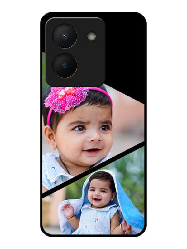 Custom Vivo Y36 Custom Glass Phone Case - Semi Cut Design