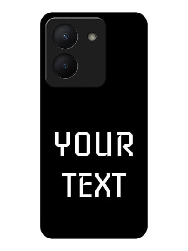 Custom Vivo Y36 Your Name on Glass Phone Case