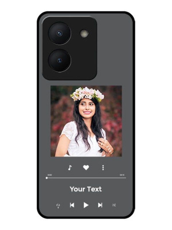 Custom Vivo Y36 Custom Glass Mobile Case - Play The Music Design