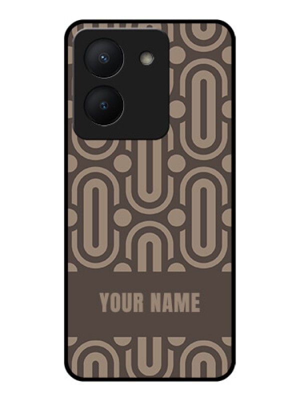 Custom Vivo Y36 Custom Glass Phone Case - Captivating Zero Pattern Design